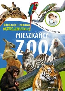 Okładka książki MOP Edukacja i zabawa - Mieszkańcy Zoo