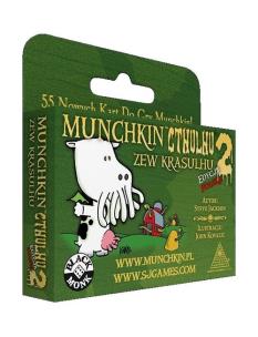 Okładka książki Munchkin Cthulhu 2 Zew Krasulhu BLACK MONK