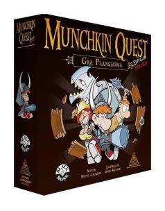 Okładka książki Munchkin Quest BLACK MONK