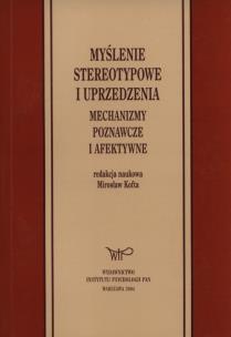 Opakowanie Myślenie stereotypowe i uprzedzenia