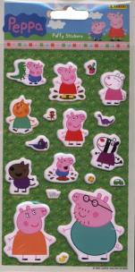 Okładka książki Naklejki Świnka Peppa Puffy Stickers