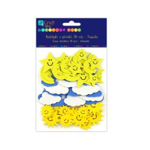 Okładka książki NAKLEJKI Z PIANKI POGODA 56 SZT-DALP BPZ