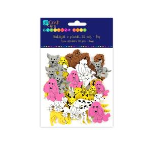 Okładka książki NAKLEJKI Z  PIANKI PSY 36 SZT-DALP BPZ