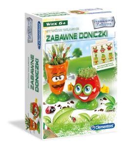 Okładka książki Naukowa zabawa. Zabawne doniczki