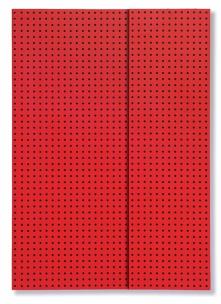 Opakowanie Notatnik A4 Circulo Red on Black