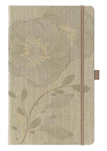 Opakowanie Notes A5 Ivory Duży kwiat beżowy