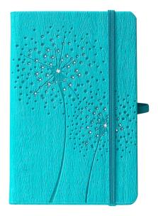 Opakowanie Notes A6 Ivory Dmuchawiec turkusowy