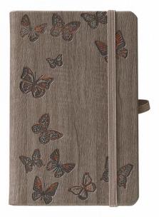 Opakowanie Notes A6 Ivory Motyle brązowy