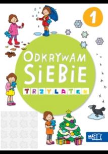 Okładka książki Odkrywam siebie 1 Trzylatek Karty pracy