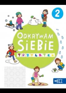Okładka książki Odkrywam siebie 2 Trzylatek Karty pracy