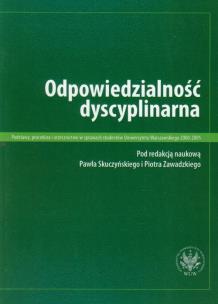 Opakowanie Odpowiedzialność dyscyplinarna