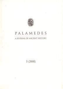 Opakowanie Palamedes A Journal of Ancient History 2008/03