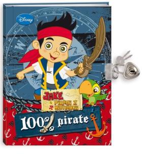 Opakowanie Pamiętnik z kłódką Jake i piraci z Nibylandii