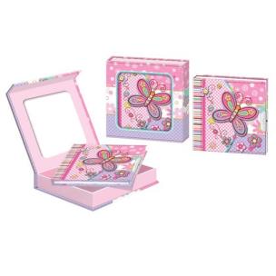 Opakowanie Pamiętnik zamykany Butterfy&Flowers