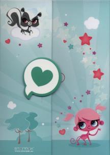 Opakowanie Pamiętnik zamykany w magnetycznym pudełku Littlest Pet Shop