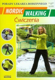 Okładka książki Porady lek. rodzinnego. Nordic walking - ćwiczenia