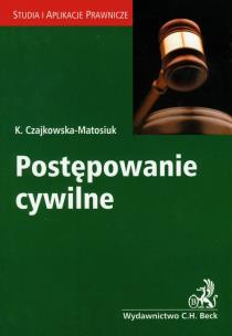 Okładka książki Postępowanie cywilne