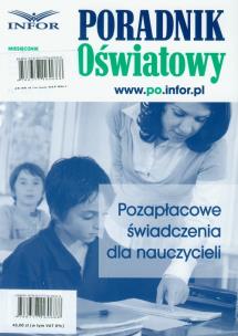 Okładka książki Pozapłacowe świadczenia dla nauczycieli