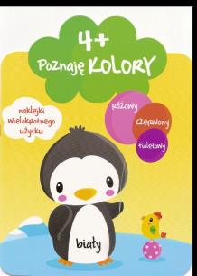 Okładka książki Poznaję kolory 4+