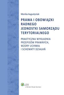 Okładka książki Prawa i obowiązki radnego jednostki samorządu terytorialnego