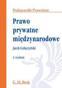 Okładka książki Prawo prywatne międzynarodowe