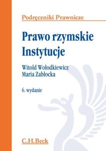 Okładka książki Prawo rzymskie Instytucje