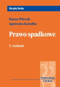 Okładka książki Prawo spadkowe