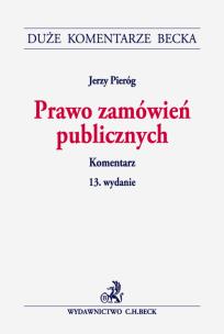 Okładka książki Prawo zamówień publicznych Komentarz