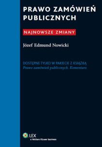 Okładka książki Prawo zamówień publicznych