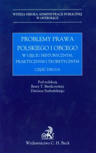 Opakowanie Problemy prawa polskiego i obcego w ujęciu historycznym praktycznym i teoretycznym część 2