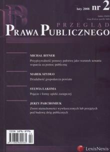 Opakowanie Przegląd Prawa Publicznego  2008/02