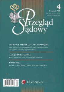 Okładka książki Przegląd Sądowy 4