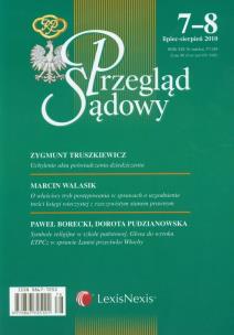 Opakowanie Przegląd Sądowy 7-8/2010