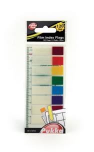 Opakowanie Pukka Pad Flagi transparentne 6715 45x12 120 szt. 8 kolorów