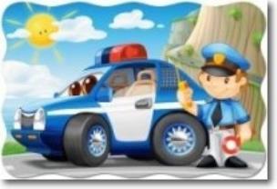 Opakowanie Puzzle 20 maxi - Police Patrol CASTOR