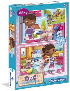 Opakowanie Puzzle 2x20 Klinika dla pluszaków