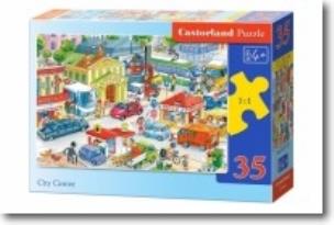 Okładka książki Puzzle 35 - Centrum miasta CASTOR
