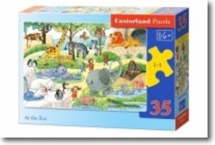 Okładka książki Puzzle 35 - W ZOO CASTOR