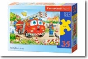 Okładka książki Puzzle 35 - Zespół Strażaków CASTOR