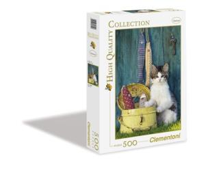 Opakowanie Puzzle 500 High Quality Collection The Cat
