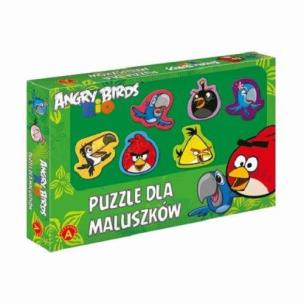 Okładka książki Puzzle dla maluszków Angry Birds