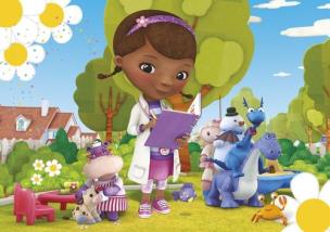 Opakowanie Puzzle Maxi Doc McStuffins