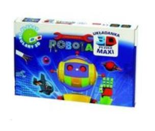 Opakowanie Puzzle Maxi Robot + okulary 3D