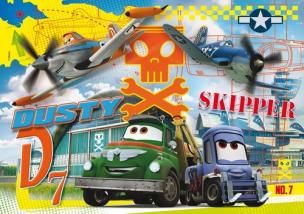 Opakowanie Puzzle Samoloty 104