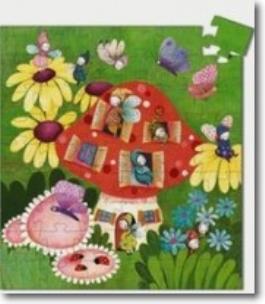 Okładka książki Puzzle w pudełku - Domek elfów