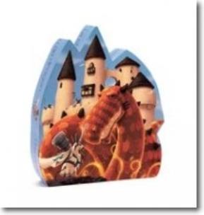 Okładka książki Puzzle w pudełku - Zamek smoka