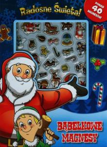 Okładka książki Radosne święta! Bąbelkowe magnesy