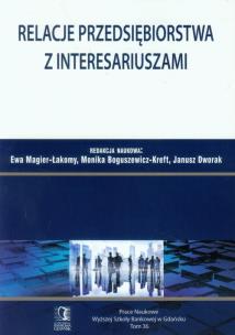 Opakowanie Relacje przedsiębiorstwa z interesariuszami
