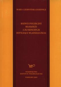 Okładka książki Rozwój psychiczny młodzieży a jej koncepcje dotyczące własnego życia