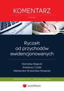 Okładka książki Ryczałt od przychodów ewidencjonowanych Komentarz